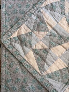 Handmade Patchwork Crib Quilt